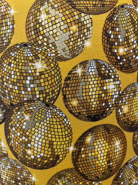 Golden Disco Ball Drum lampshade