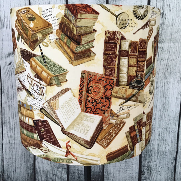 The Library Drum lampshade