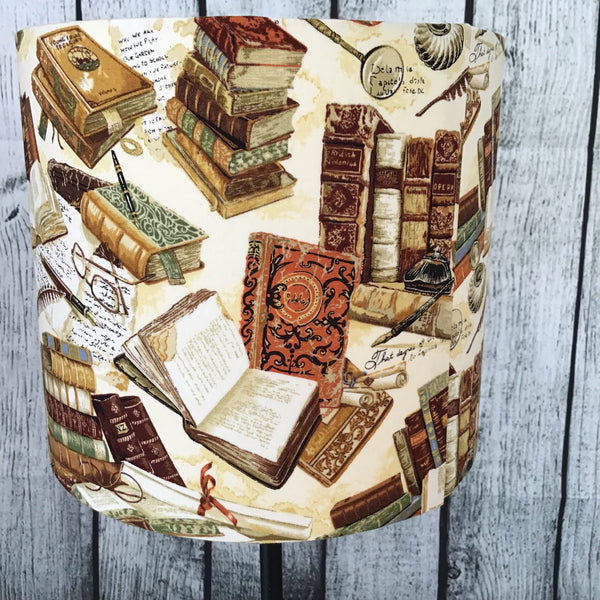 The Library Drum lampshade