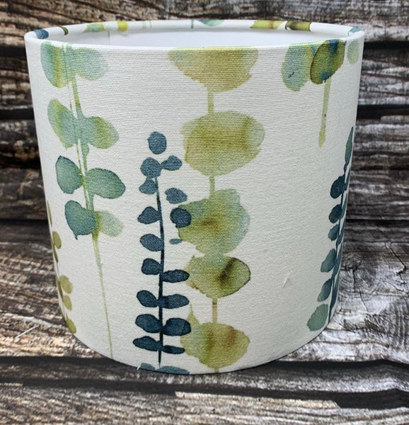 Teal, Blue green drum lampshade/pendant shade. 20cm,30cm,40cm.