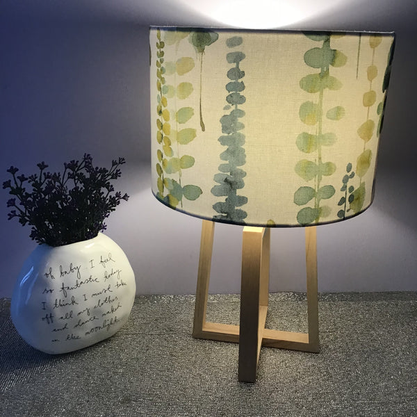 Teal, Blue green drum lampshade/pendant shade. 20cm,30cm,40cm.