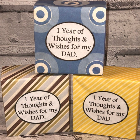1 Year of Thoughts & Wishes for my Dad