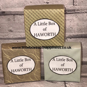 The Little Box of Haworth - Brontë, Yorkshire Souvenir, Gift, Sentimental gift, Handmade
