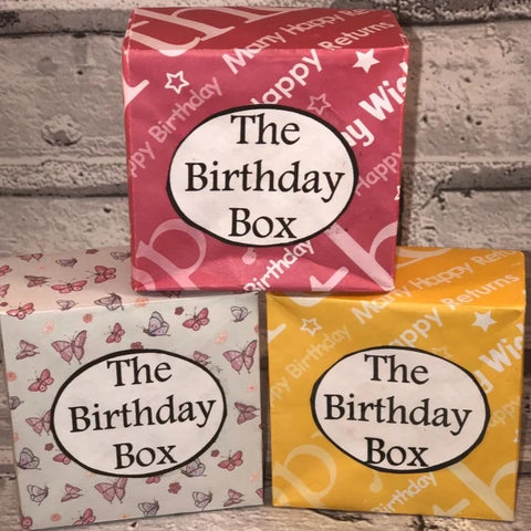 The Birthday Box ~ Unique Gift, Handmade, Friend gift, Gift for a friend