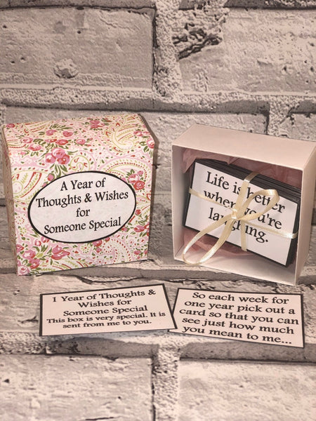 A Year of Thoughts & Wishes for Someone Special