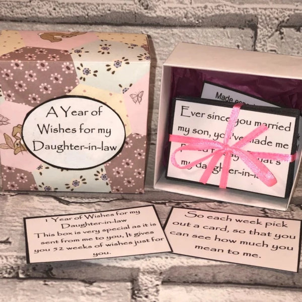 1 Year of Thoughts & Wishes for my Daughter-in-law