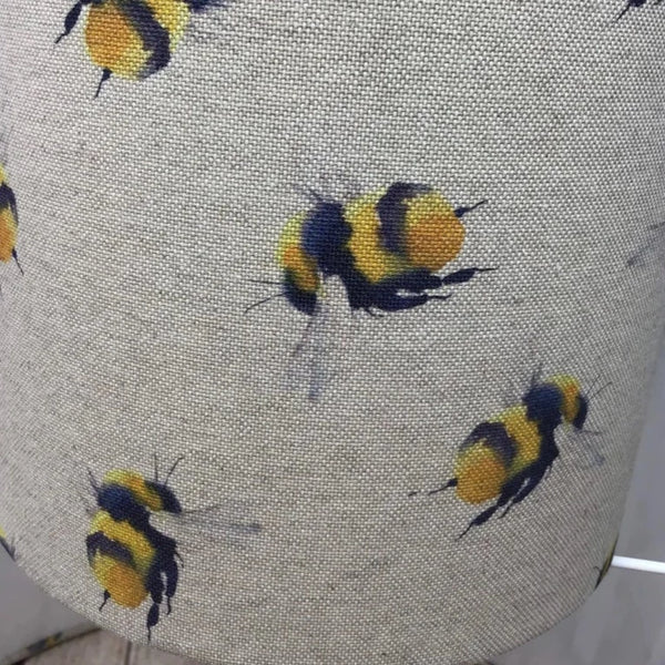 Bumble Bee Drum lampshade/pendant shade. 20cm,30cm,40cm.
