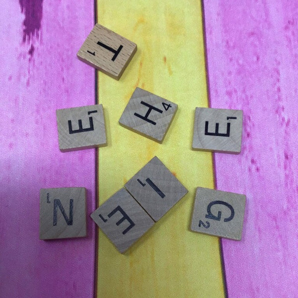 18th Scrabble Birthday Card