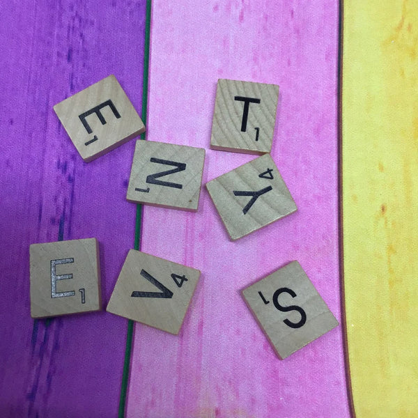 70th Scrabble Birthday Card