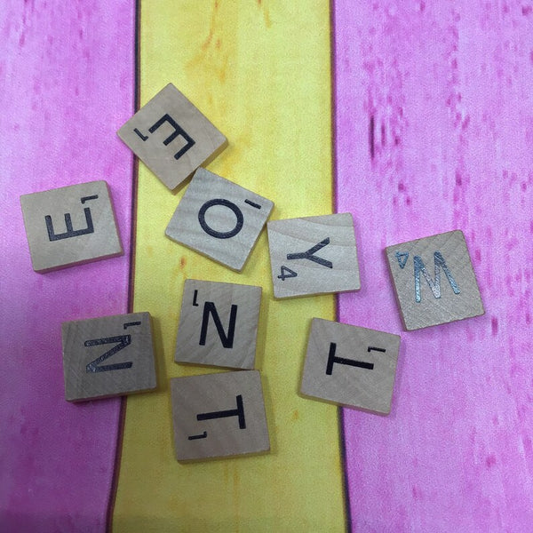 21st Scrabble Birthday Card