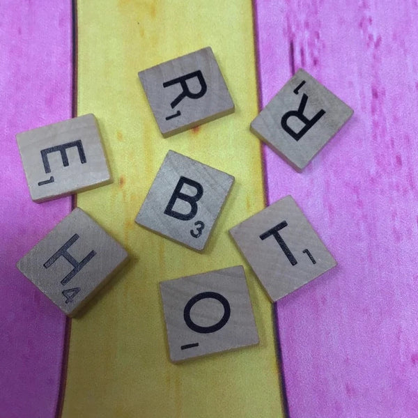 Brother Scrabble Birthday Card