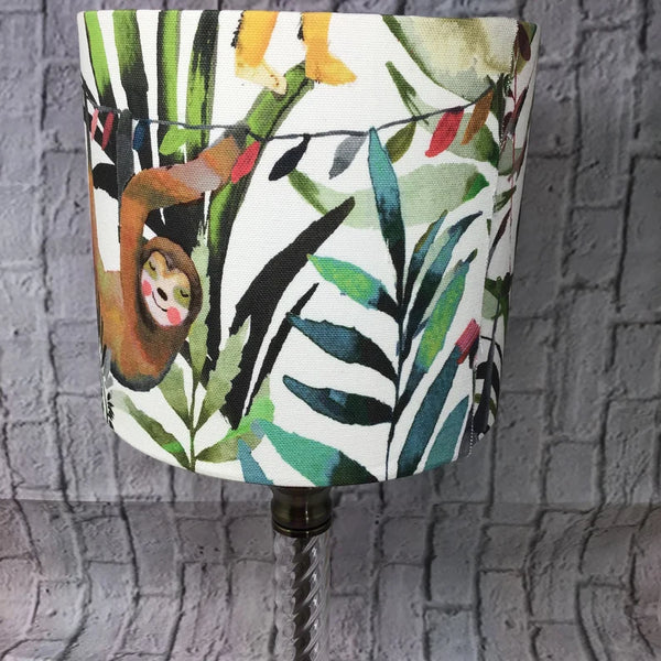 Jungle theme lampshade/pendant shade. 20cm , decor, Lamp.