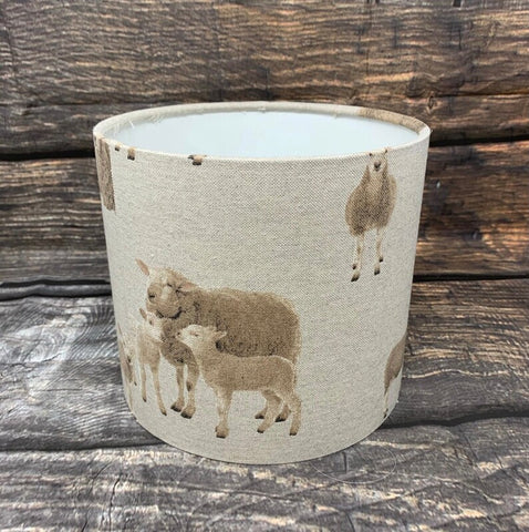 Fawn Sheep Drum lampshade/pendant shade. 20cm,home decor lamp.