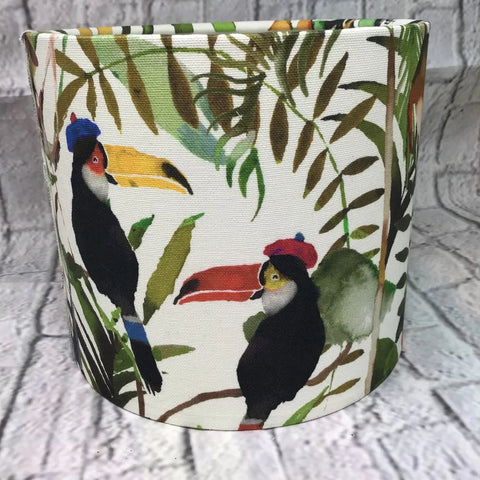 Jungle theme lampshade/pendant shade. 20cm , decor, Lamp.