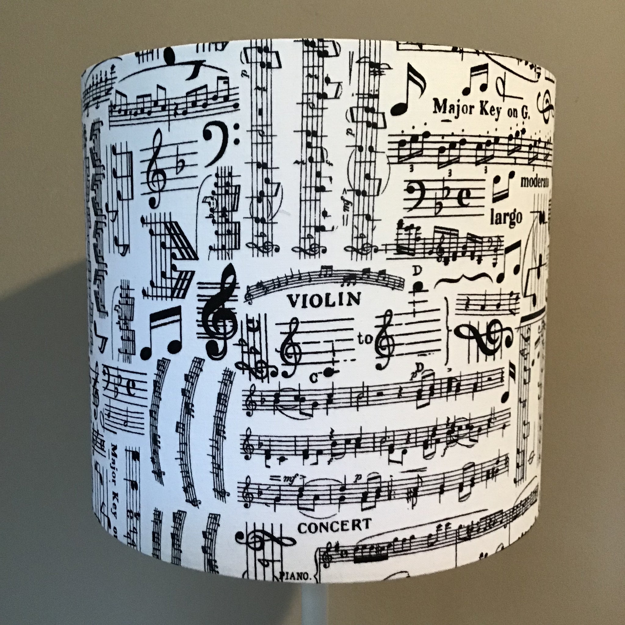 Music Drum lampshade 20cm,30cm.